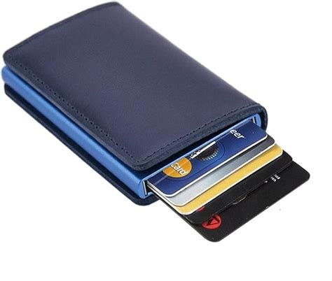 Dlife Credit Card Holder RFID Blocking Wallet Slim Wallet PU 